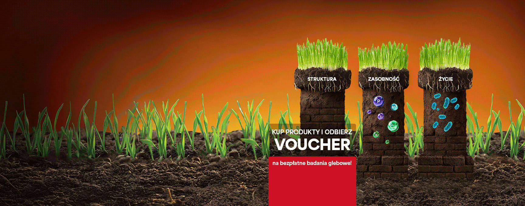 kup produkty odbierz voucher na bezpłatne badania glebowe